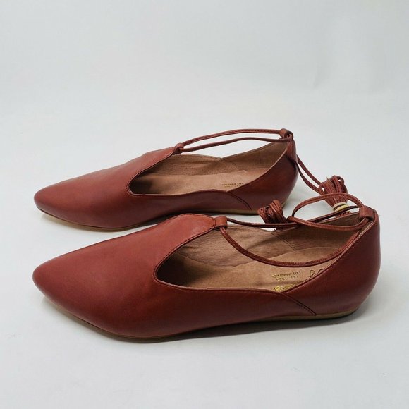 Anthropologie Seychelles Shoes Ankle Strap 8 Hive - Picture 6 of 12